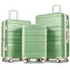Luggage Sets New Model Expandable ABS Hardshell 3pcs Clearance Luggage Hardside Lightweight Durable Suitcase sets Spinner Wheels Suitcase with TSA Loc