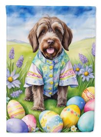 Wirehaired Pointing Griffon Easter Egg Hunt Garden Flag Mailbox Flag Decorative Yard Flag Banner Outside Patio Artwork Yard Flower Beds, Garden S