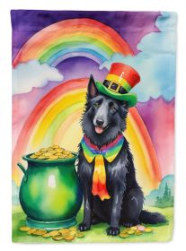 Belgian Sheepdog St Patrick's Day Garden Flag Mailbox Flag Decorative Yard Flag Banner Outside Patio Artwork Yard Flower Beds, Garden Size, Multi