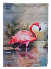 Flamingo Garden Flag Mailbox Flag Decorative Yard Flag Banner Outside Patio Artwork Yard Flower Beds, Garden Size, Multicolor