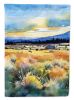 Nevada Sagebrush in Watercolor Garden Flag Mailbox Flag Decorative Yard Flag Banner Outside Patio Artwork Yard Flower Beds, Garden Size, Multicolor