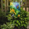 Kentucky Goldenrod in Watercolor Garden Flag Mailbox Flag Decorative Yard Flag Banner Outside Patio Artwork Yard Flower Beds, Garden Size, Multicolor