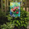 Arkansas Apple Blossom in Watercolor Garden Flag Mailbox Flag Decorative Yard Flag Banner Outside Patio Artwork Yard Flower Beds, Garden Size