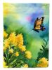 Kentucky Goldenrod in Watercolor Garden Flag Mailbox Flag Decorative Yard Flag Banner Outside Patio Artwork Yard Flower Beds, Garden Size, Multicolor