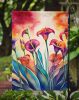 Calla Lilies in Color Garden Flag Mailbox Flag Decorative Yard Flag Banner Outside Patio Artwork Yard Flower Beds, Garden Size, Multicolor