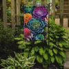 Ornamental Kale in Color Garden Flag Mailbox Flag Decorative Yard Flag Banner Outside Patio Artwork Yard Flower Beds, Garden Size, Multicolor