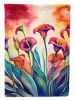 Calla Lilies in Color Garden Flag Mailbox Flag Decorative Yard Flag Banner Outside Patio Artwork Yard Flower Beds, Garden Size, Multicolor