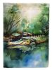 Alligator Garden Flag Mailbox Flag Decorative Yard Flag Banner Outside Patio Artwork Yard Flower Beds, Garden Size, Multicolor