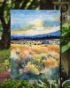 Nevada Sagebrush in Watercolor Garden Flag Mailbox Flag Decorative Yard Flag Banner Outside Patio Artwork Yard Flower Beds, Garden Size, Multicolor