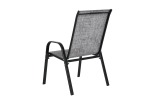 4 Piece Patio Chairs, Outdoor Camping Chairs with Breathable Textilene Fabric