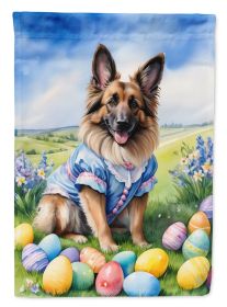 Belgian Tervuren Easter Egg Hunt Garden Flag Mailbox Flag Decorative Yard Flag Banner Outside Patio Artwork Yard Flower Beds, Garden Size, Multicolor