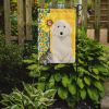 Summer Sunflowers Great Pyrenees Garden Flag Mailbox Flag Decorative Yard Flag Banner Outside Patio Artwork Yard Flower Beds, Garden Size, Multicolor