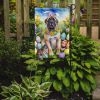 Mastiff Easter Egg Hunt Garden Flag Mailbox Flag Decorative Yard Flag Banner Outside Patio Artwork Yard Flower Beds, Garden Size, Multicolor
