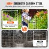 VEVOR Garden Fence, No Dig Fence 24in(H) x30ft(L) Animal Barrier Fence, Underground Decorative Garden Fencing with 2 Inch Spike Spacing