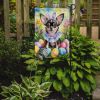 Chihuahua Easter Egg Hunt Garden Flag Mailbox Flag Decorative Yard Flag Banner Outside Patio Artwork Yard Flower Beds, Garden Size, Multicolor