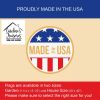 Coton de Tulear Patriotic American Garden Flag Mailbox Flag Decorative Yard Flag Banner Outside Patio Artwork Yard Flower Beds, Garden Size