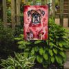 Boxer My Valentine Garden Flag Mailbox Flag Decorative Yard Flag Banner Outside Patio Artwork Yard Flower Beds, Garden Size, Multicolor