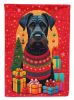 Giant Schnauzer Holiday Christmas Garden Flag Mailbox Flag Decorative Yard Flag Banner Outside Patio Artwork Yard Flower Beds, Garden Size, Multicolor