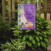 Natural Eared White Boxer Easter Garden Flag Mailbox Flag Decorative Yard Flag Banner Outside Patio Artwork Yard Flower Beds, Garden Size, Multicolor