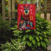 Norwegian Elkhound Holiday Christmas Garden Flag Mailbox Flag Decorative Yard Flag Banner Outside Patio Artwork Yard Flower Beds, Garden Size