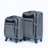 Oxford cloth suitcase grey2