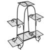6-Tier Plant Stand with Adjustable Foot Pads