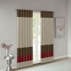 Polyoni Pintuck Curtain Panel(Only 1 Pc Panel)