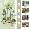 6-Tier Plant Stand with Adjustable Foot Pads