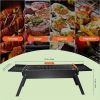 1PC, portable barbecue grill, folding barbecue grill, outdoor camping, hiking, picnic trip