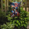 All American Rottweiler Garden Flag Mailbox Flag Decorative Yard Flag Banner Outside Patio Artwork Yard Flower Beds, Garden Size, Multicolor