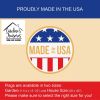 All American Rottweiler Garden Flag Mailbox Flag Decorative Yard Flag Banner Outside Patio Artwork Yard Flower Beds, Garden Size, Multicolor