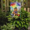 Chow Chow St Patrick's Day Garden Flag Mailbox Flag Decorative Yard Flag Banner Outside Patio Artwork Yard Flower Beds, Garden Size, Multicolor