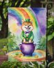 Shiba Inu St Patrick's Day Garden Flag Mailbox Flag Decorative Yard Flag Banner Outside Patio Artwork Yard Flower Beds, Garden Size, Multicolor