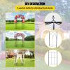 VEVOR Birdcage Shape Garden Arbor, 9' High x 6.6' Wide, Heavy Duty Wrought Iron Arbor, Wedding Arch Trellis for Climbing Vines in Outdoor Garden, Lawn