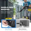 VEVOR Electric Power Washer, 2000 PSI, Max 1.65 GPM Pressure Washer w/ 30 ft Hose & Reel, 5 Quick Connect Nozzles, Foam Cannon