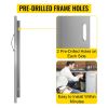 VEVOR Outdoor Kitchen Access 34.5" x 19" Wall Construction Stainless Steel Flush Mount for BBQ Island, 34.5inch x 19inch, Double Door