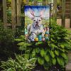 American Bulldog Easter Egg Hunt Garden Flag Mailbox Flag Decorative Yard Flag Banner Outside Patio Artwork Yard Flower Beds, Garden Size, Multicolor