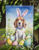 Beagle Easter Egg Hunt Garden Flag Mailbox Flag Decorative Yard Flag Banner Outside Patio Artwork Yard Flower Beds, Garden Size, Multicolor