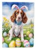 Welsh Springer Spaniel Easter Egg Hunt Garden Flag Mailbox Flag Decorative Yard Flag Banner Outside Patio Artwork Yard Flower Beds, Garden Size