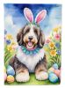 Bernedoodle Easter Egg Hunt Garden Flag Mailbox Flag Decorative Yard Flag Banner Outside Patio Artwork Yard Flower Beds, Garden Size, Multicolor