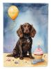Boykin Spaniel Happy Birthday Garden Flag Mailbox Flag Decorative Yard Flag Banner Outside Patio Artwork Yard Flower Beds, Garden Size, Multicolor