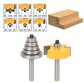 Rabbet Router Bit (Option: 1l4)