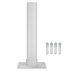 Flagpole Base Iron (Color: White)