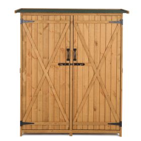 64inch  Courtyard Storage Room (Color: Yellow)