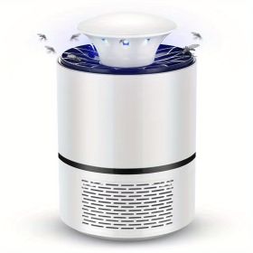 Bug Zapper; Fruit Fly Trap; Electric Mosquito & Fly Suppressor/Killer - Insect Lure Trap Powerful Small Gnats; Hanging Mosquito Light For Home; I (Color: White)
