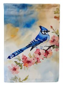 Blue Jay Garden Flag Mailbox Flag Decorative Yard Flag Banner Outside Patio Artwork Yard Flower Beds, Garden Size, Multicolor (Default: Default)