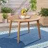 Outdoor Simple and Sleek Acacia Wood Dining Table
