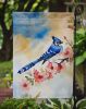 Blue Jay Garden Flag Mailbox Flag Decorative Yard Flag Banner Outside Patio Artwork Yard Flower Beds, Garden Size, Multicolor
