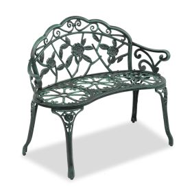 38.5in, Rose Shape,Courtyard Benches (Option: Patina color)